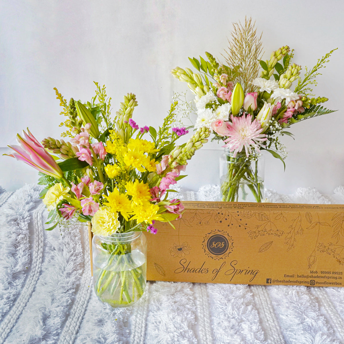 Subscription Flowerbox Fragrance Shades of Spring