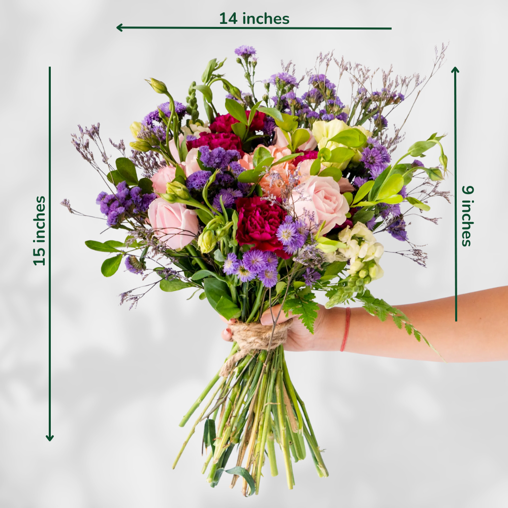 Nazakat I hydrangea luxury bouquet I same day delivery – Shades of