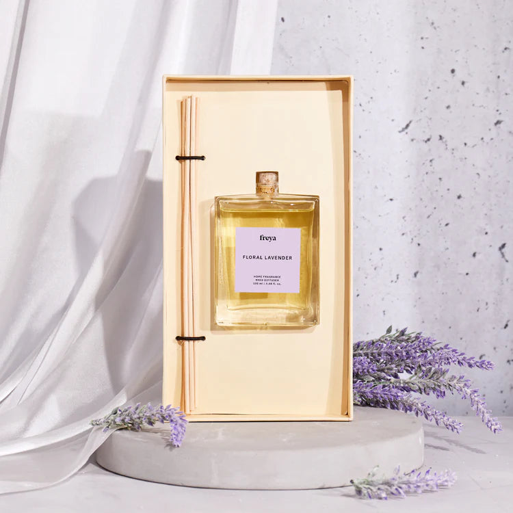 Floral Lavender Reed Diffuser – Shades of Spring