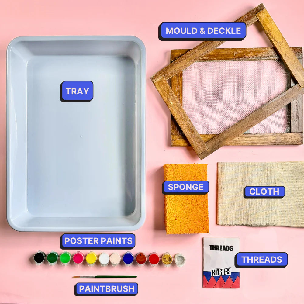 DIY Handmade Paper Kit – Shades of Spring